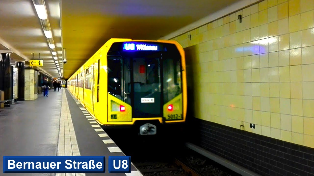 Bernauer Stra&szlig;e U8 : Берлинский метрополитен ( BVG H )