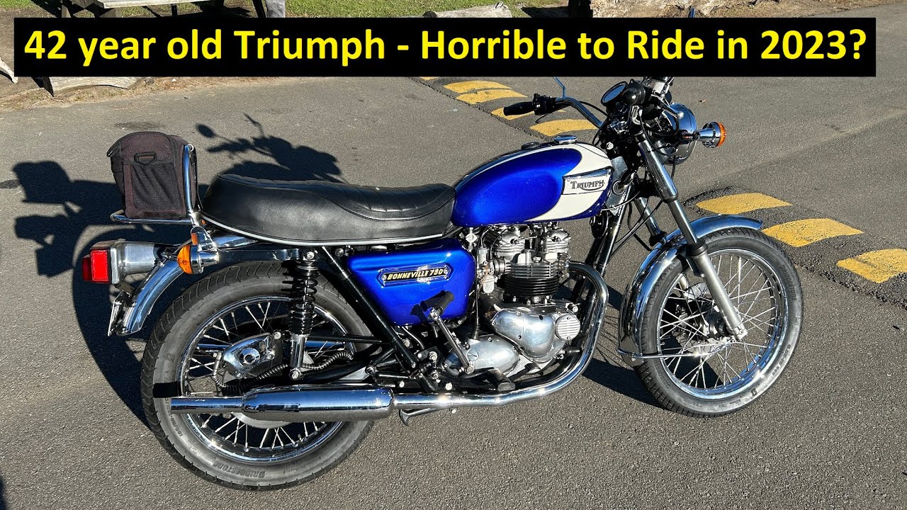 Triumph Bonneville 750 1981 - Is it Fun to Ride?