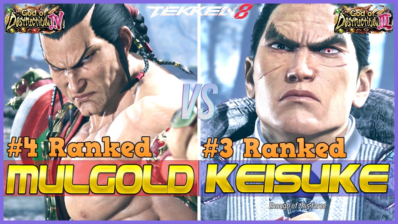 T8 ▰ KEISUKE (#3 Ranked Kazuya) vs MULGOLD (#4 Ranked Feng) ▰ Tekken 8 High Level Gameplay