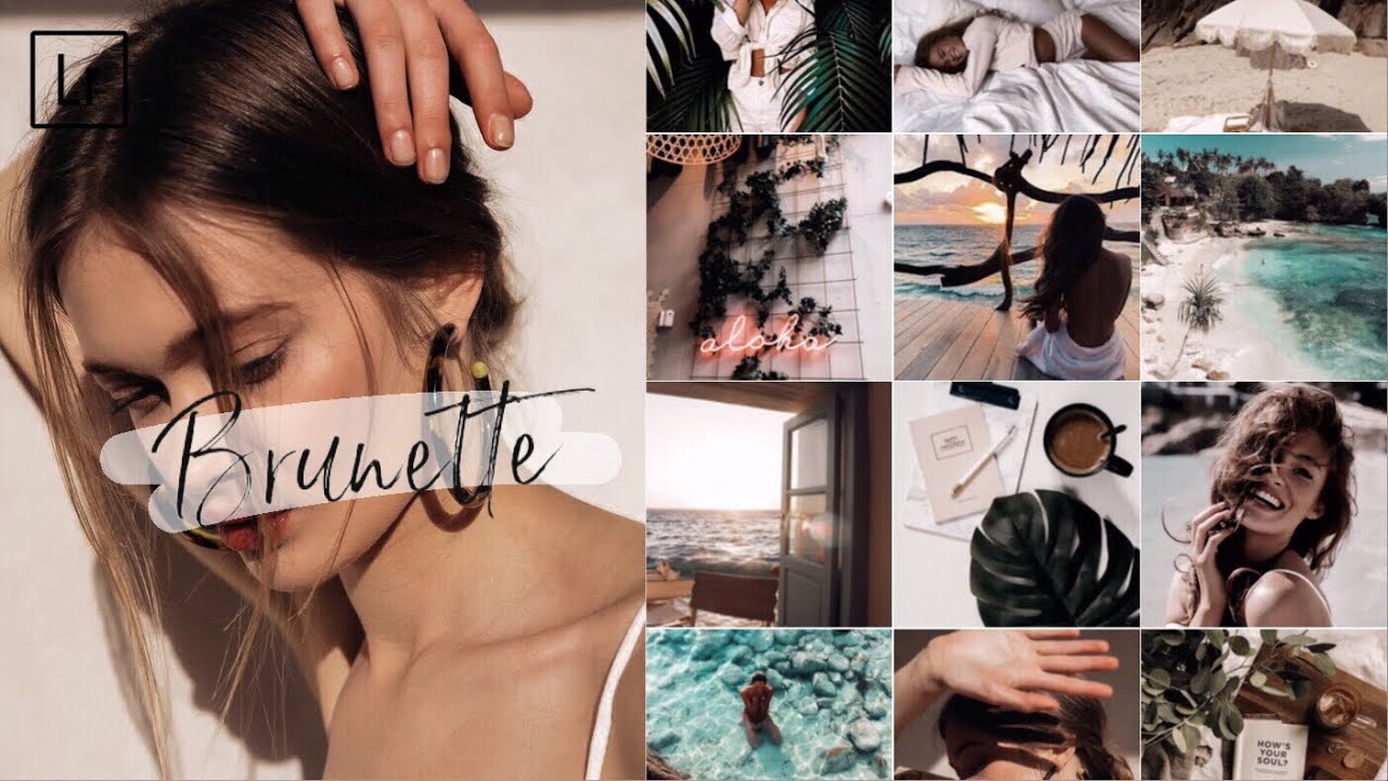 Photo Edit Lightroom Mobile: Best Brunette Preset Guide 