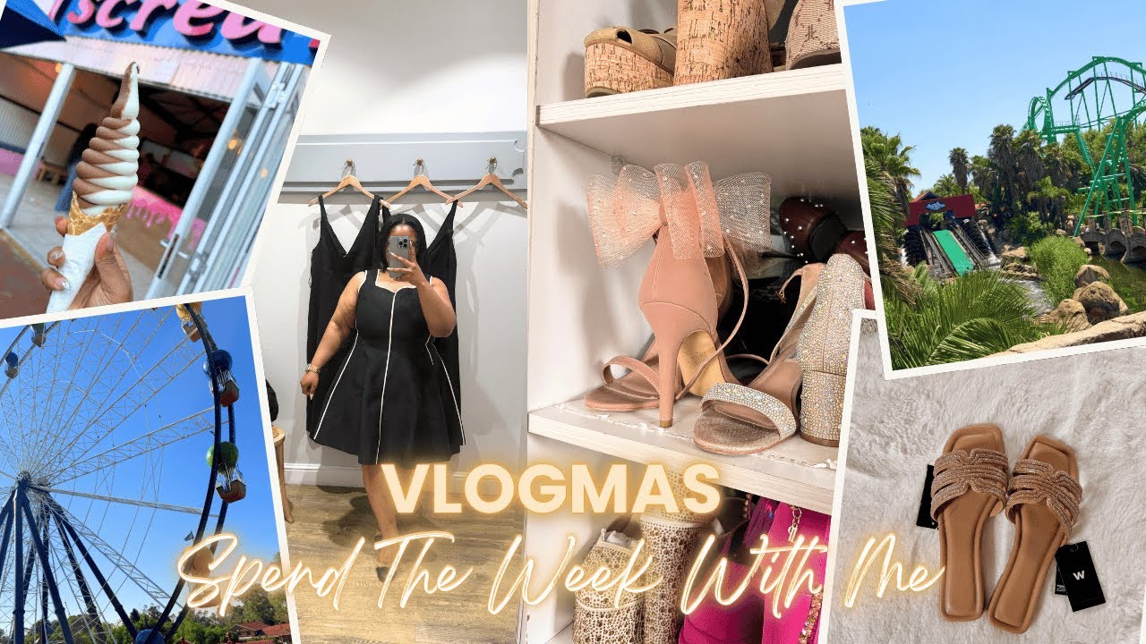 VLOGMAS 2025: Золотой риф, маленькое черное платье, еще больше покупок обуви ♡ Николь Кумало ♡