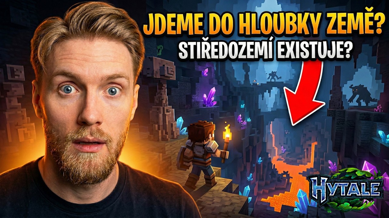 HORŠÍ NEŽ DÉMONI? 😈 Vyrážíme do hloubi země! | HYTALE CZ #3