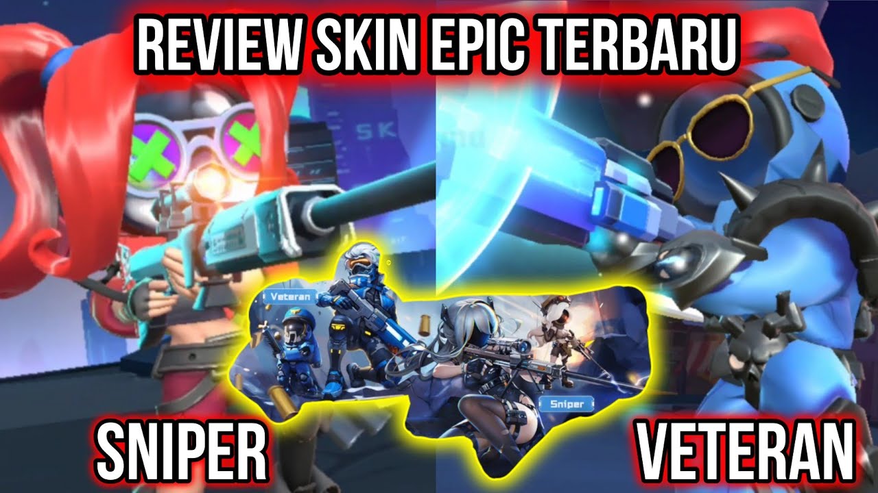 Review Skin Epic Terbaru Veteran dan Sniper!!! Langsung MVP + Keren Banget!!! - Super Sus Indonesia