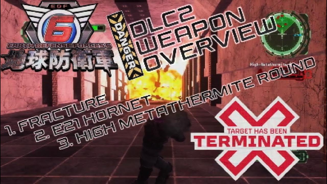 "CAVE DWELLERS BEWARE!" DLC 2 WEAPON OVERVIEW (Ranger) EDF 6
