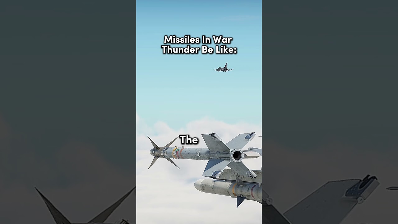 How Missiles Act In War Thunder ☠️
