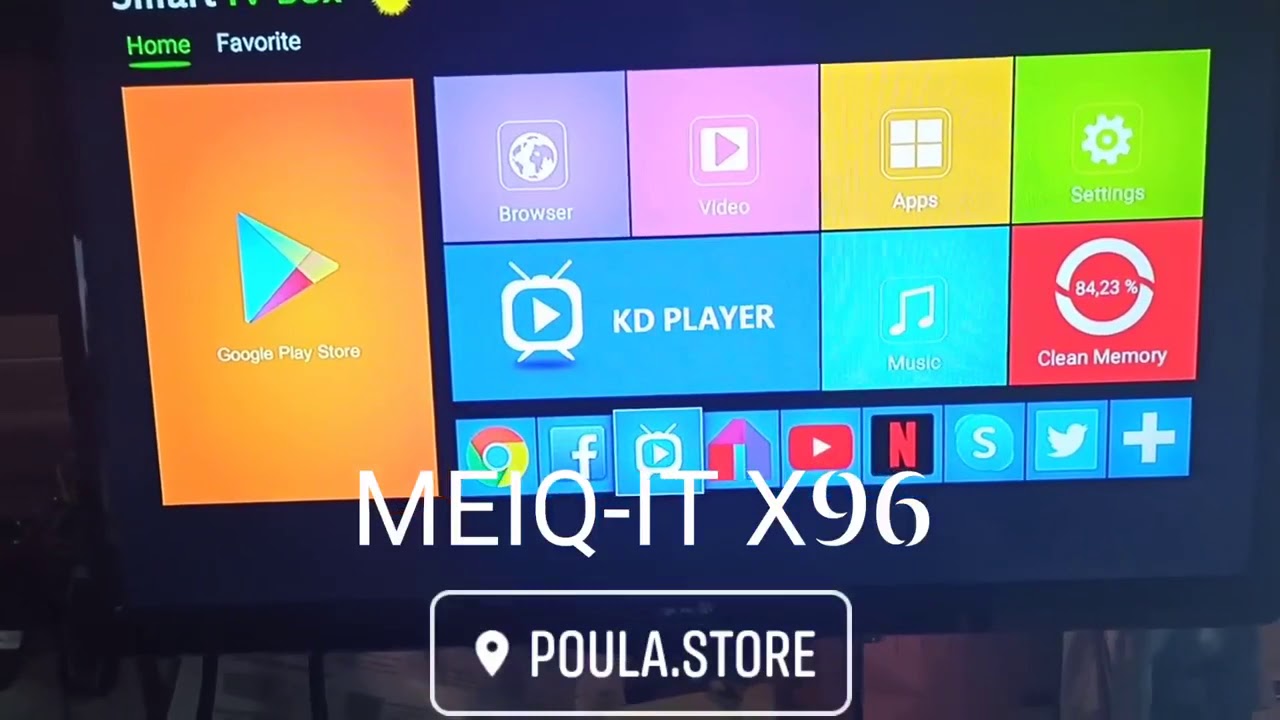 Android TV Box X96 Mini Smart Bluetooth 4G-32G | poula.store