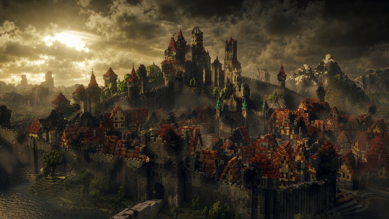 [300 Hours] Massive besieged medieval kingdom