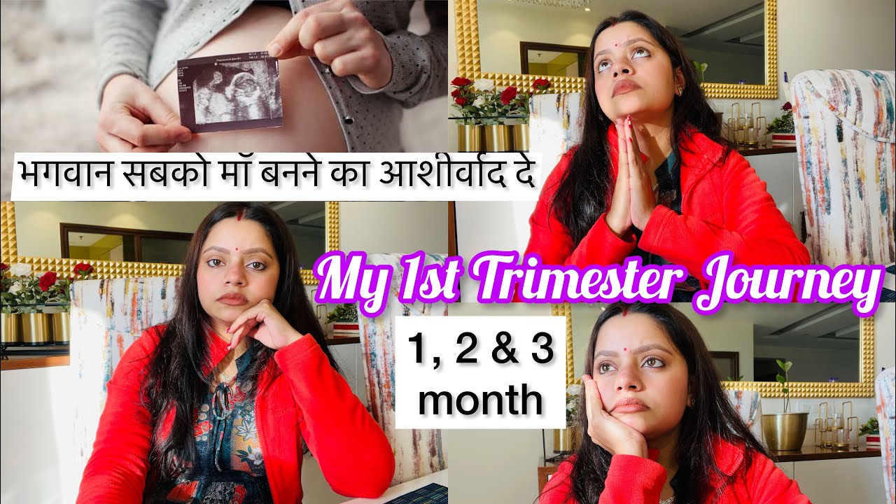 मेरी गर्भावस्था❤️ के पहले तीन महीने कैसे थे?🤔| My 1st Trimester Journey || NehaNavnit