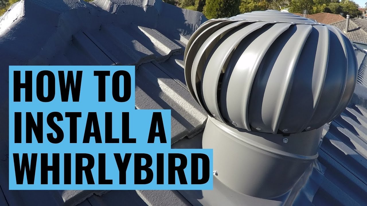 Как установить вентиляционный люк Whirlybird на черепичной крыше | Сделай сам