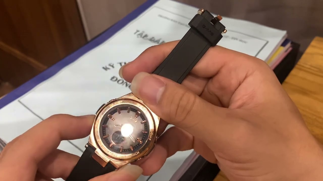 Cách chỉnh giờ đồng hồ msg-s200 hàng 1:1