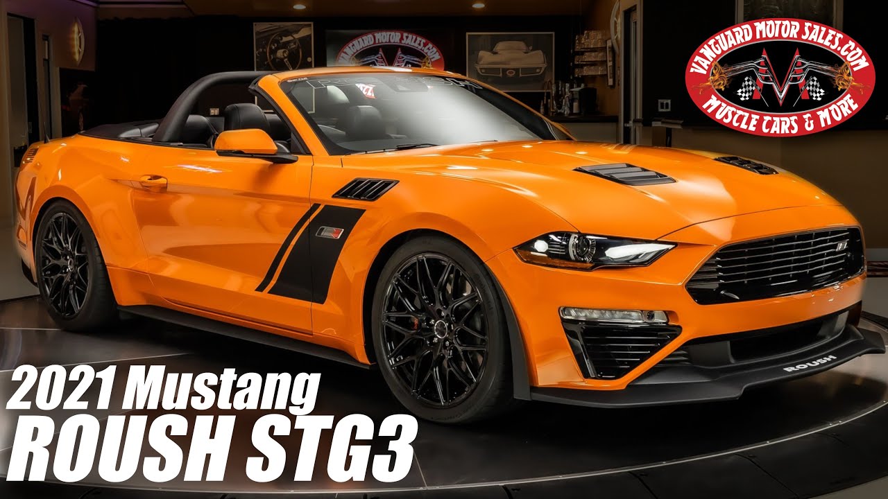 Продается Ford Mustang Roush Stage 3 2021 года выпуска, Vanguard Motor Sales, номер 5329.