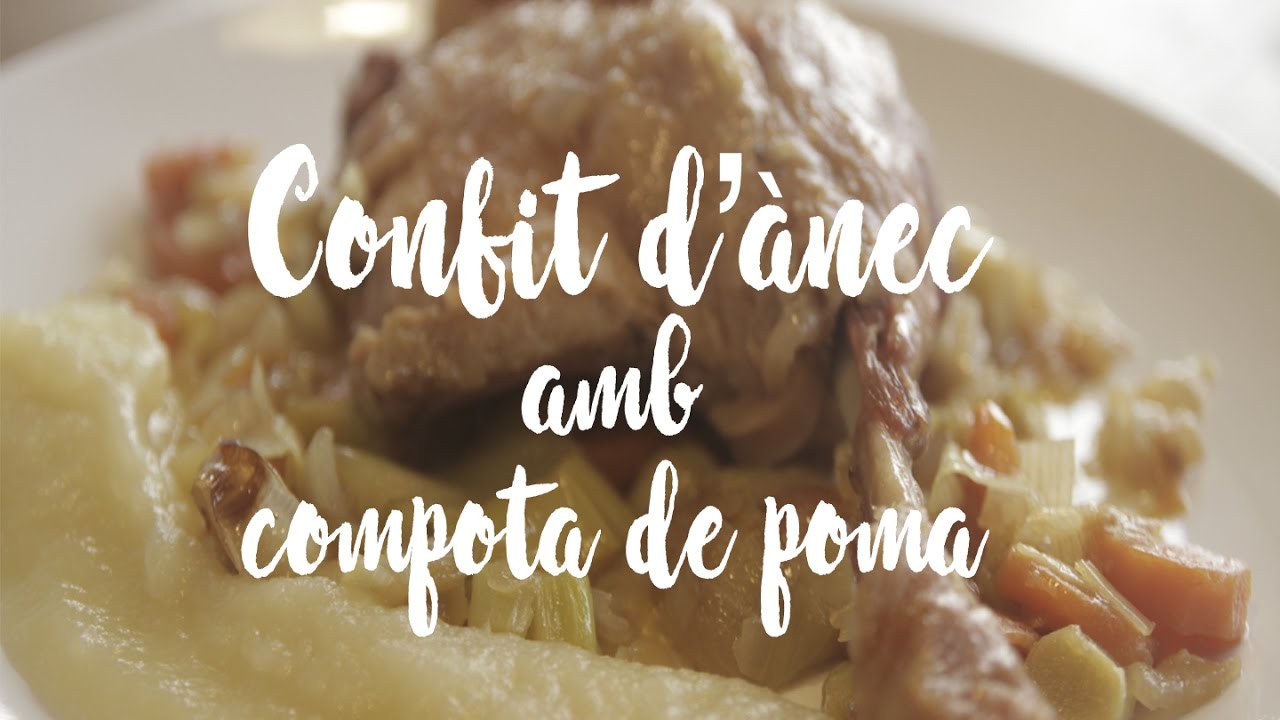 CONFIT D'ÀNEC - recepta de - La Cocina Fácil de María