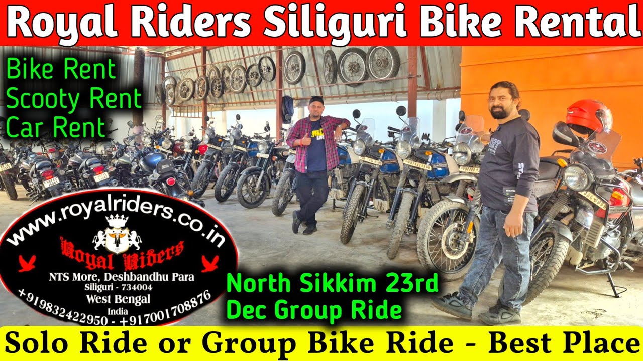 Bike Rental Service Siliguri💥Royal Riders✅