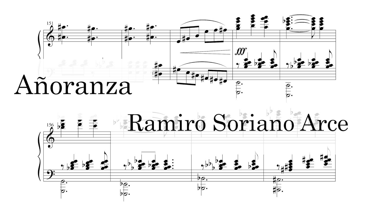 Ramiro Soriano Arce: Añoranza - 5 cuecas para piano | Piano: Daniel Alvarez Veizaga