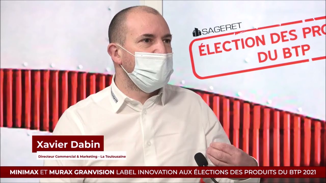 MiniMax et GranVision : élus innovation des Produits du BTP 2021