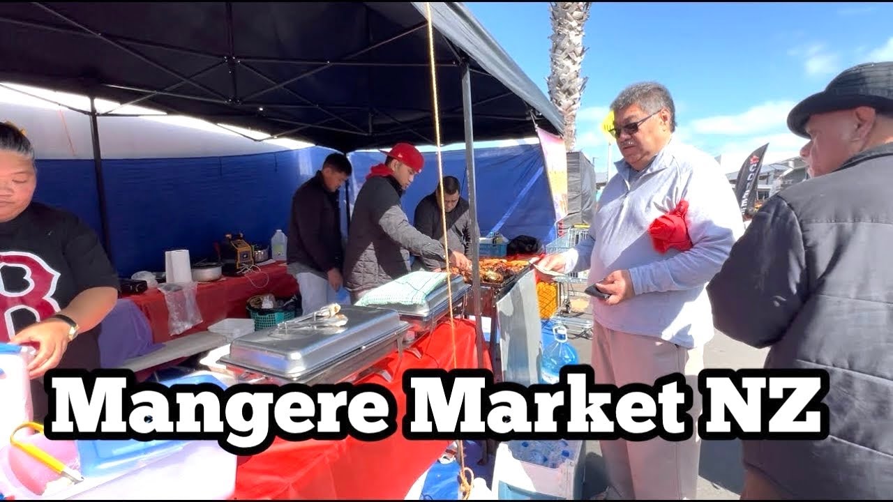 NZ VLOG | MANGERE MARKET | #nz #polytube #food