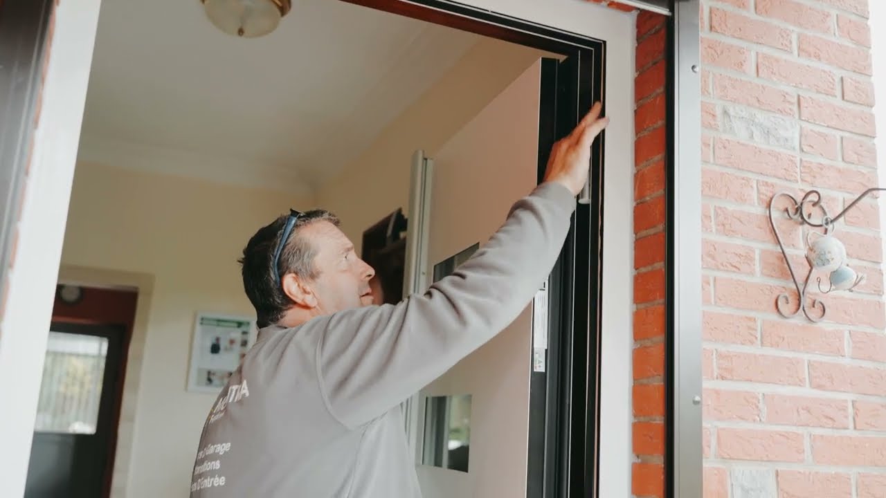 Placement porte d'entrée ThermoSafe Hörmann - By Multitra-Feralu