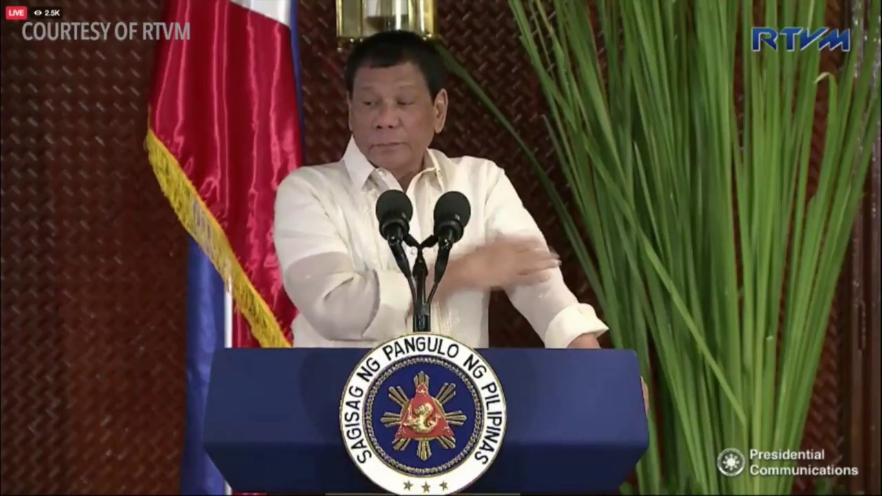 Duterte tells 'rude' media: Beware of karma