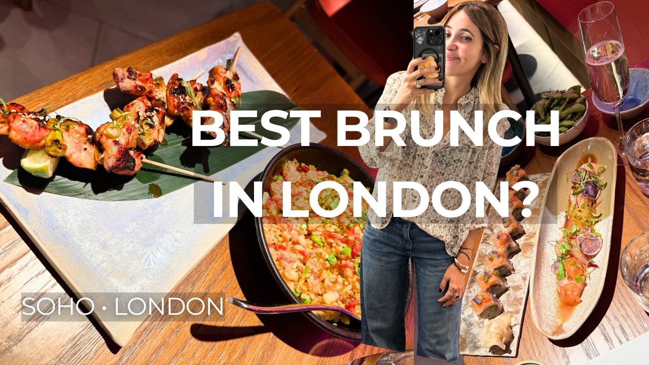 London October vlog part 3: feedback on part 2 / Tribe & London, Chotto Matte full brunch experience