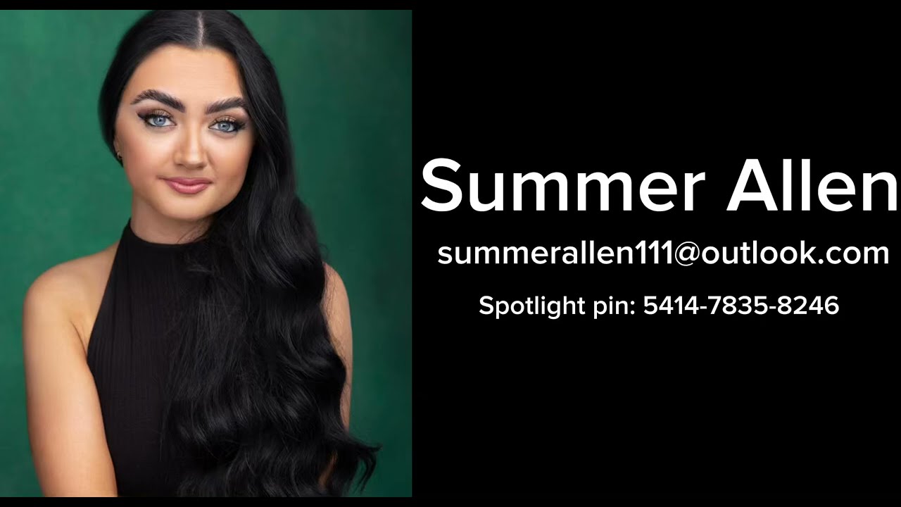 Summer Allen Dance Showreel 2025