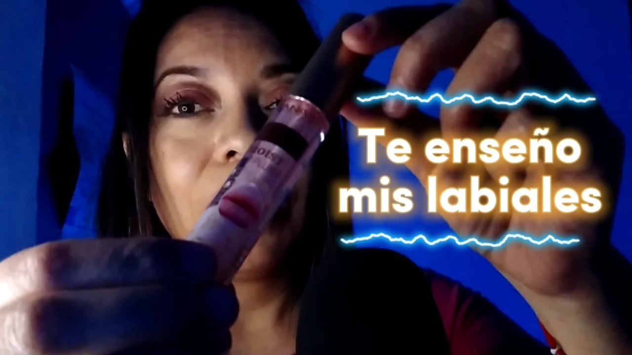 ASMR💄Mostrando labiales / Relajaci&oacute;n Instant&aacute;nea 💤
