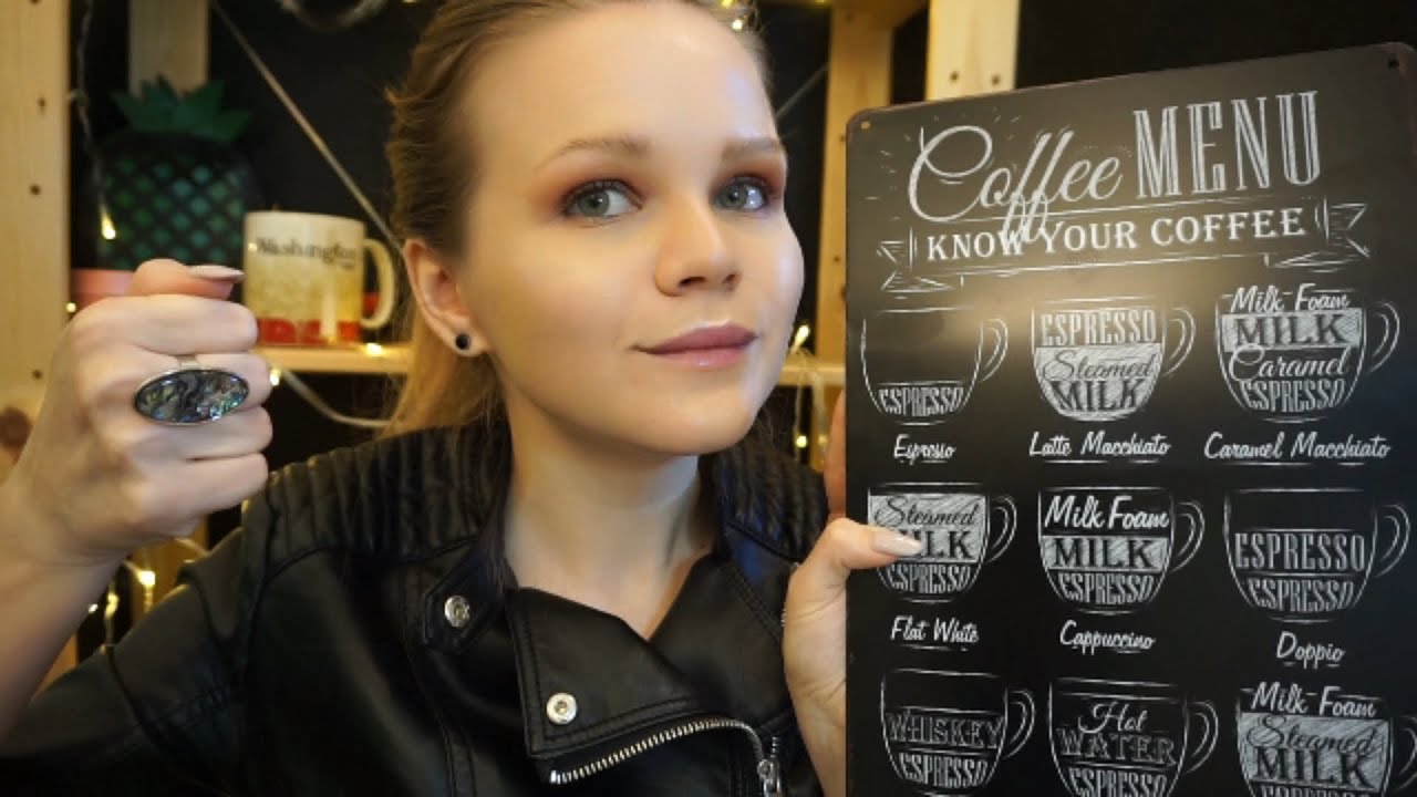 Asmr | Invisible Coffee Barista RP | Lots of Mouth Sounds