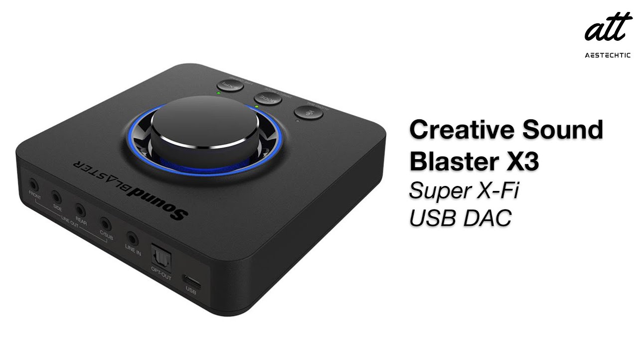 Creative Sound Blaster X3