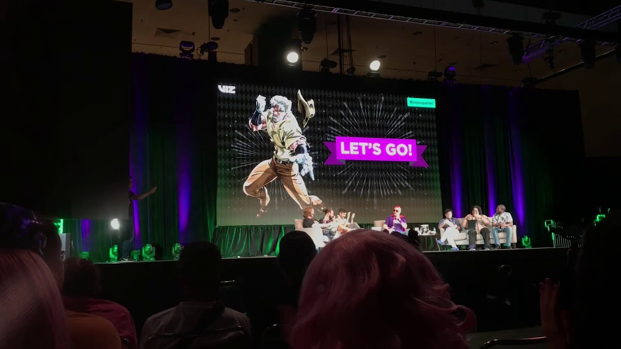 Jojo’s Bizarre Adventure Panel 2018 (Pose Off)