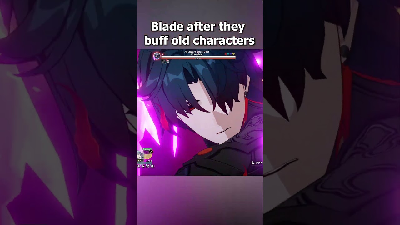 Blade after HSR buff old characters #honkaistarrail #hsrcreators #blade