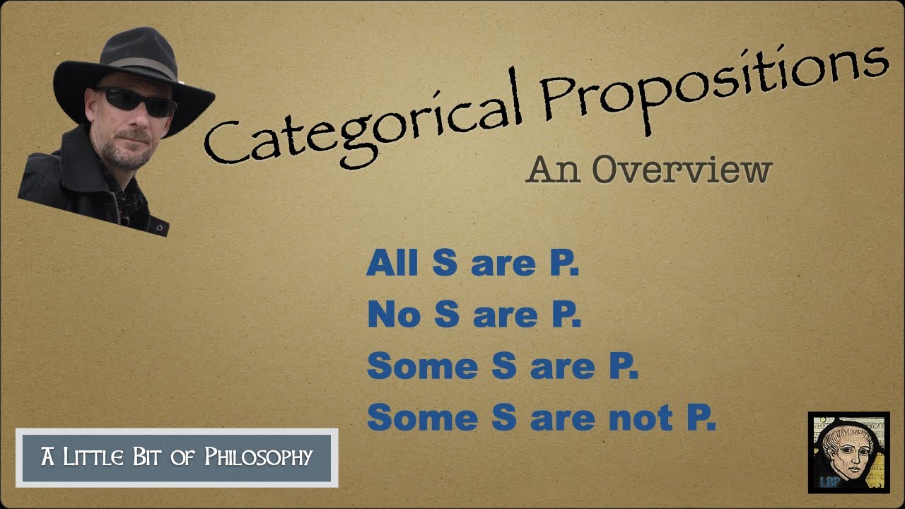 Categorical Propositions