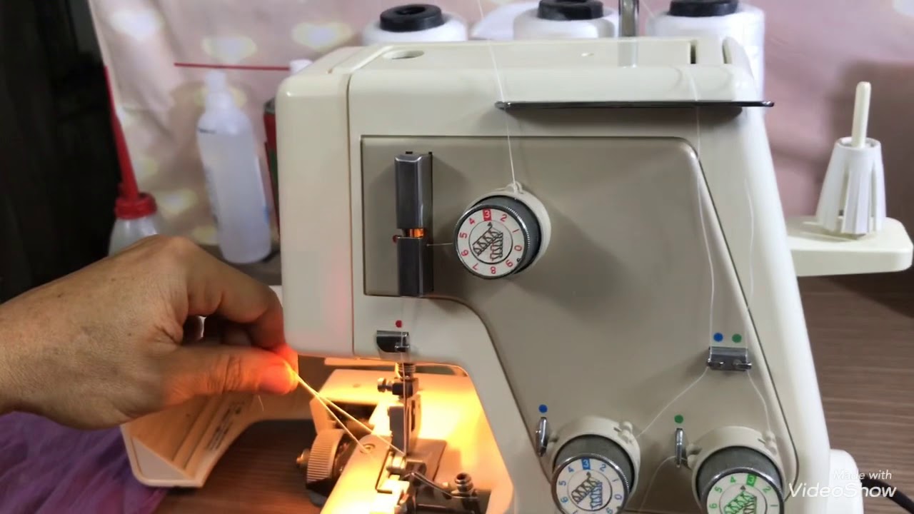Janome MyLock 203s, hướng dẫn sử dụng