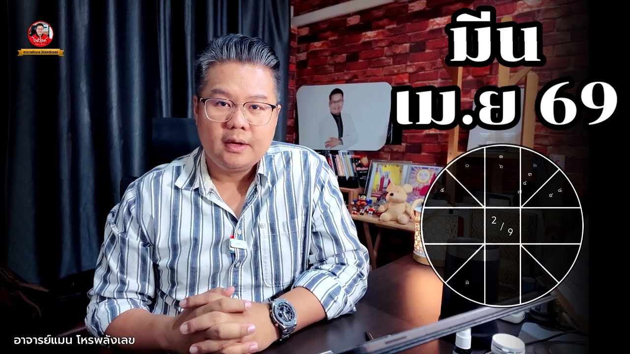 ลัคนาราศี มีน เมษายน 2569 อาจารย์แมนโหรพลังเลข