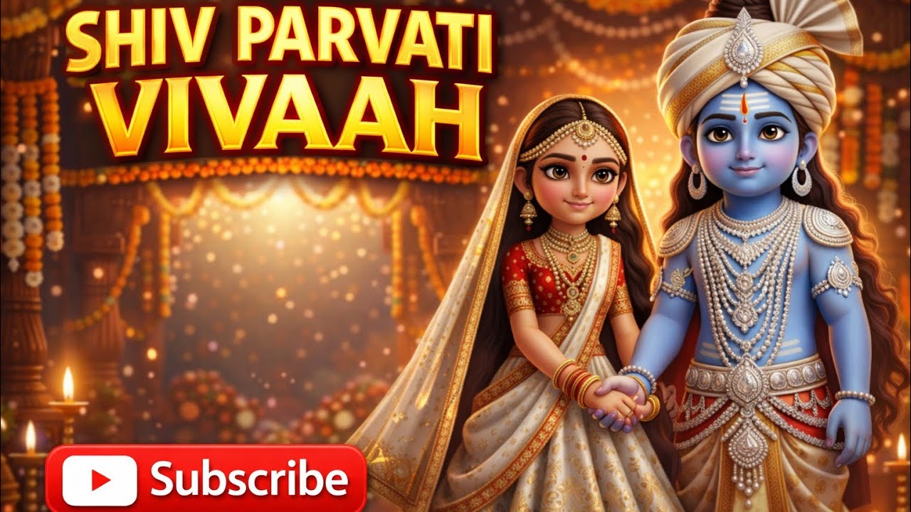Shiv-parvati vivah|@BhaktiPath #shivparvati #shiv #mahashivratri 