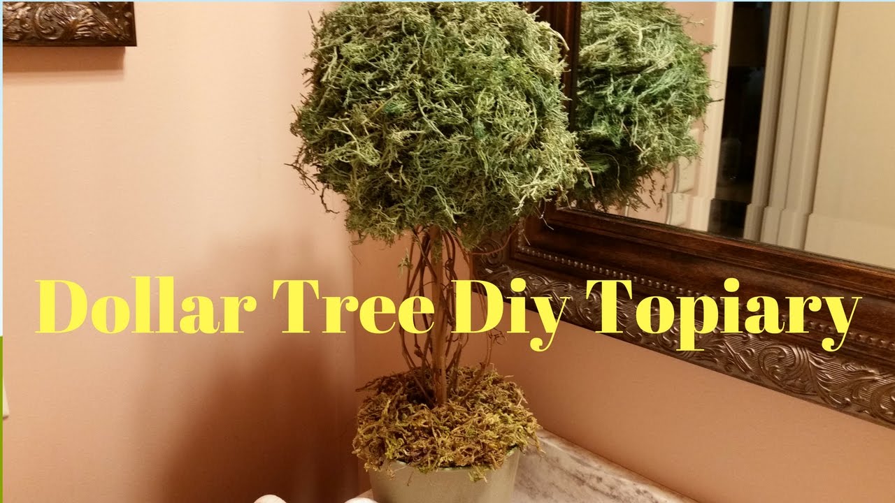 Dollar Tree Diy Topiary