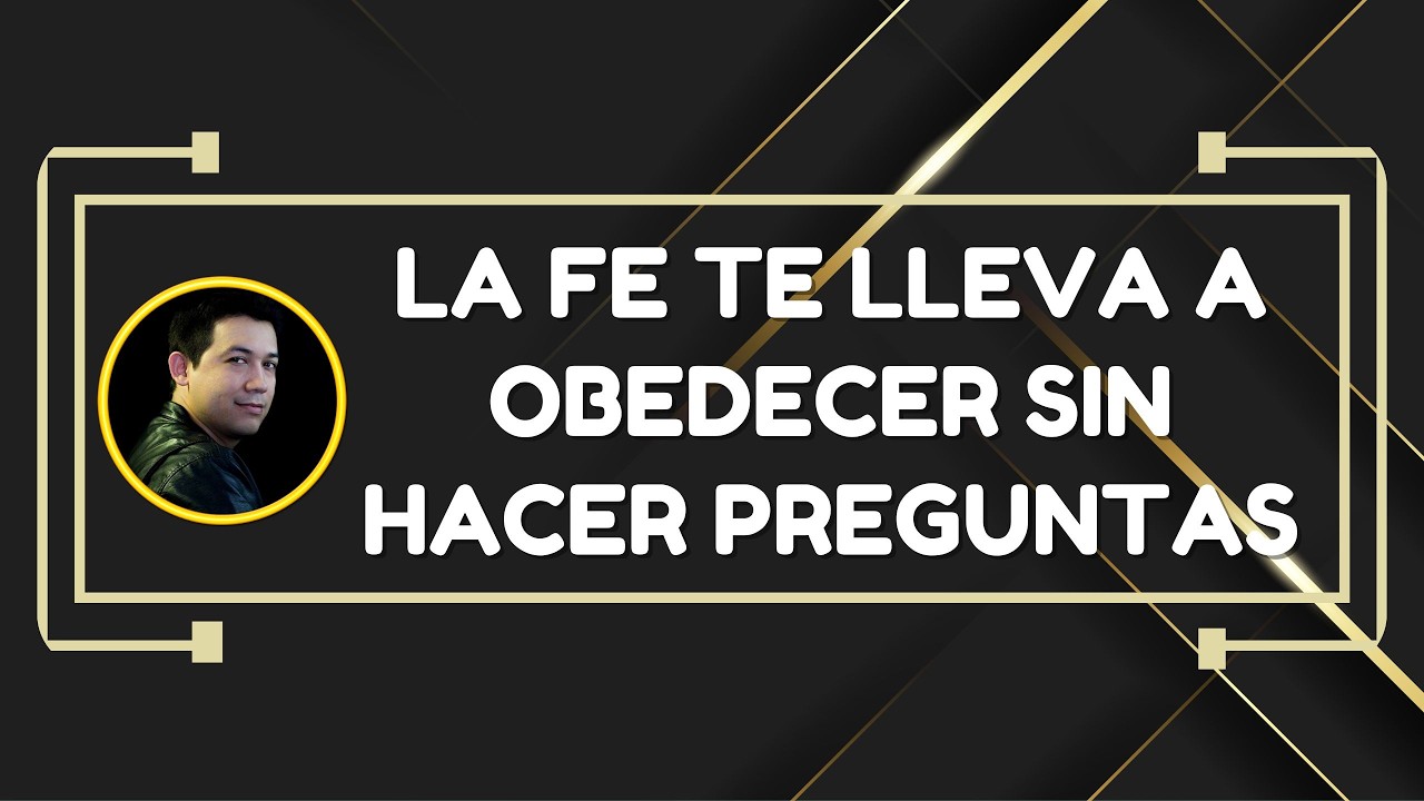 La fe te lleva a obedecer sin hacer preguntas | Lunes 23 de Febrero de 2026
