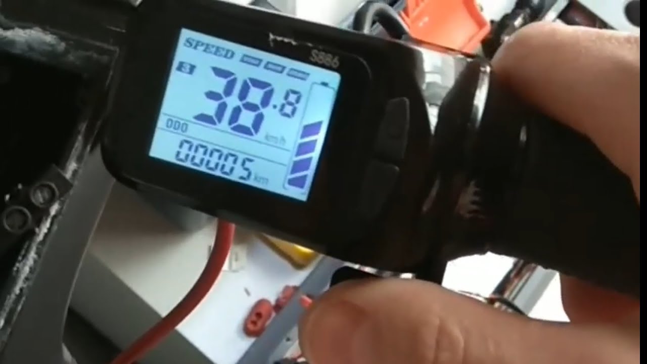 LCD S886. COMO CAMBIAR CONTROLADORA  A PATINETE ELÉCTRICO #instalaciondecontroladora #velocidadpatin