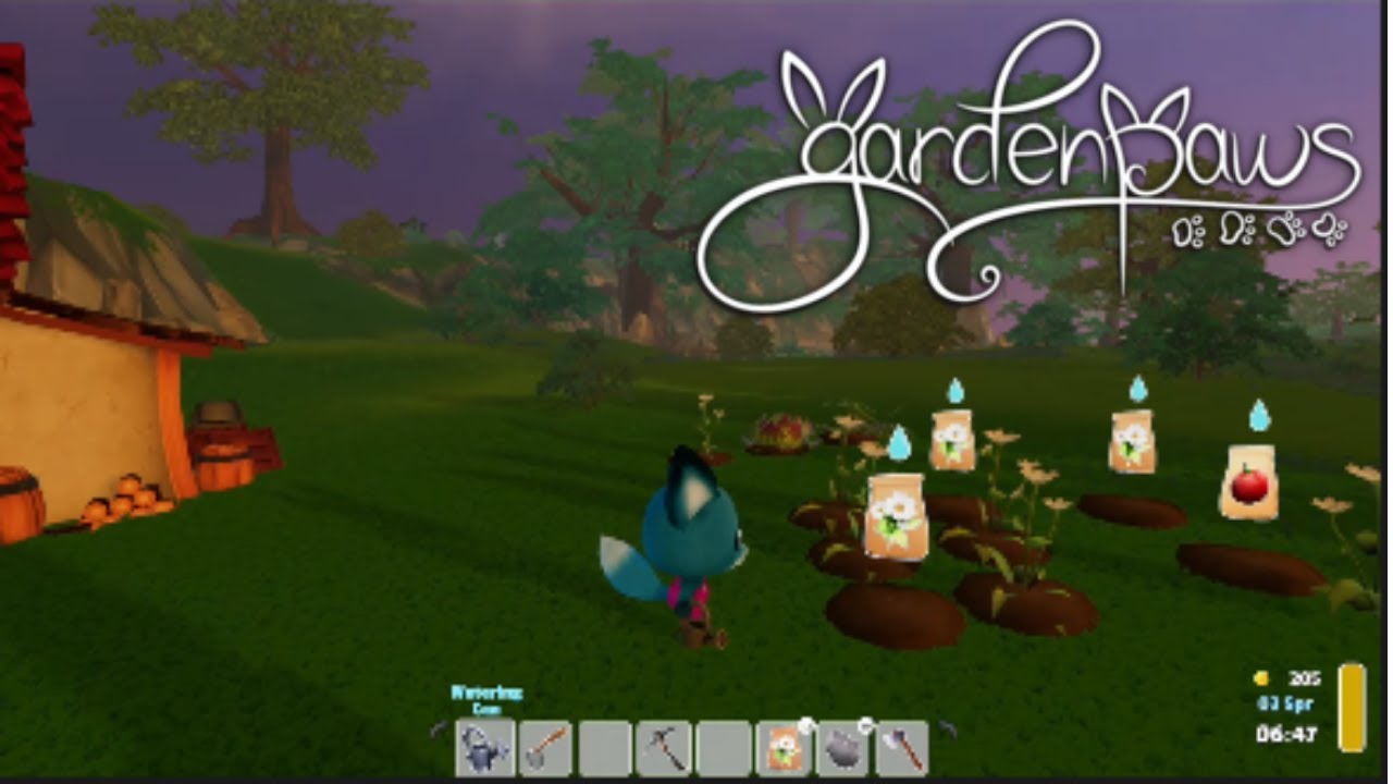 Let's Play Garden Paws Part 3 - The First Harvest