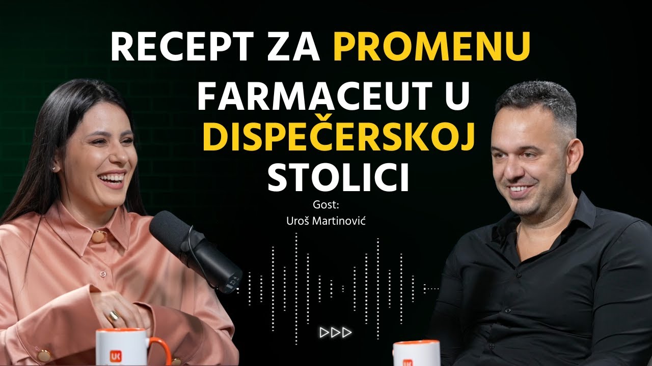 Recept za promenu FARMACEUT U DISPEČERSKOJ STOLICI | Uroš Martinović | Epizoda 20
