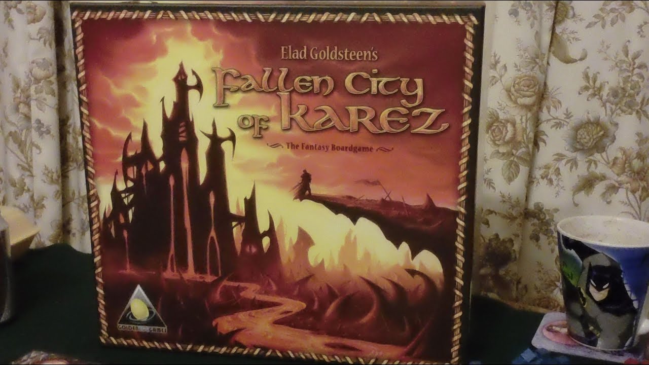 Boardgame Night ; We play The Fallen City of Karez
