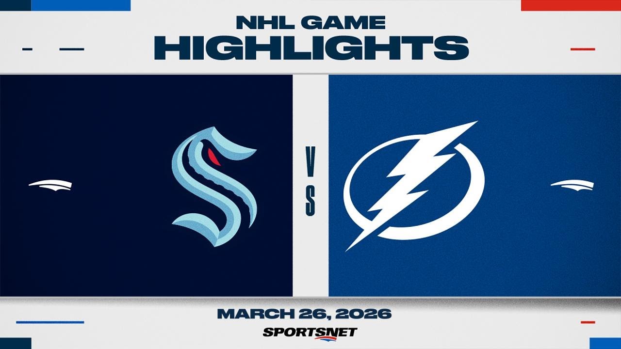 NHL Highlights | Kraken vs. Lightning - March 26, 2026