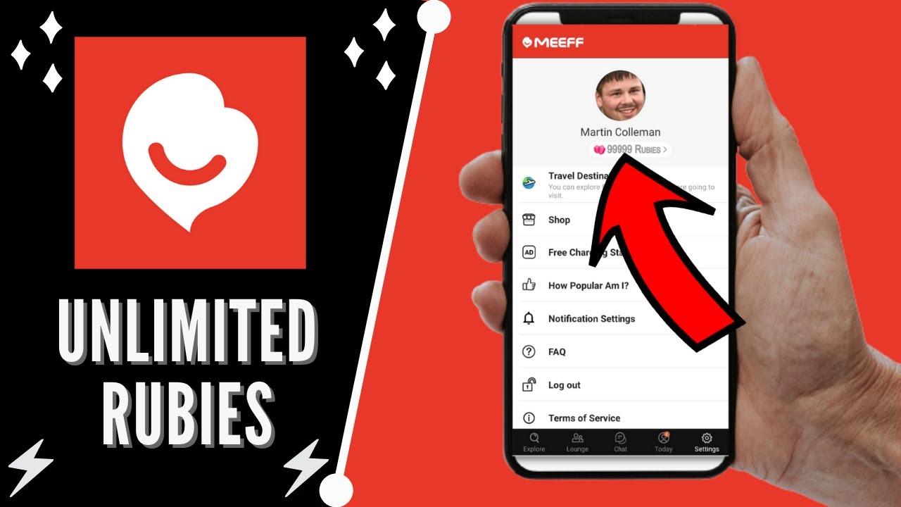 Meeff Free Unlimited Rubies ✅ How To Get FREE Rubies on Meeff app 2022