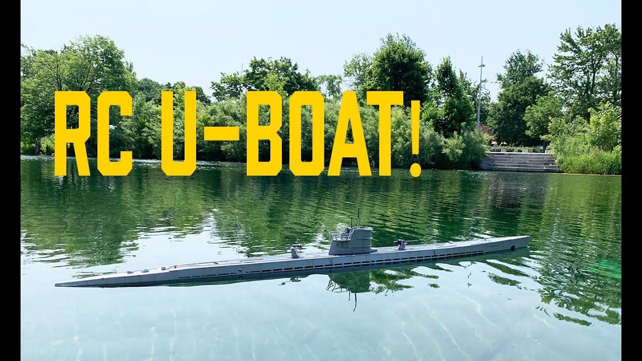 RC U-boat! | Revell 1/72 Type IXC RC Submarine Conversion