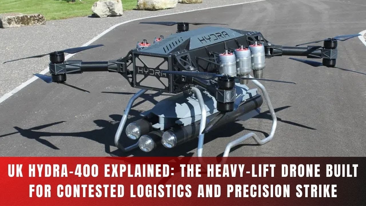 MBDA wspiera HYDRA-400: Dlaczego ten 400-kilogramowy hybrydowy dron jest ważny dla działań uderze...