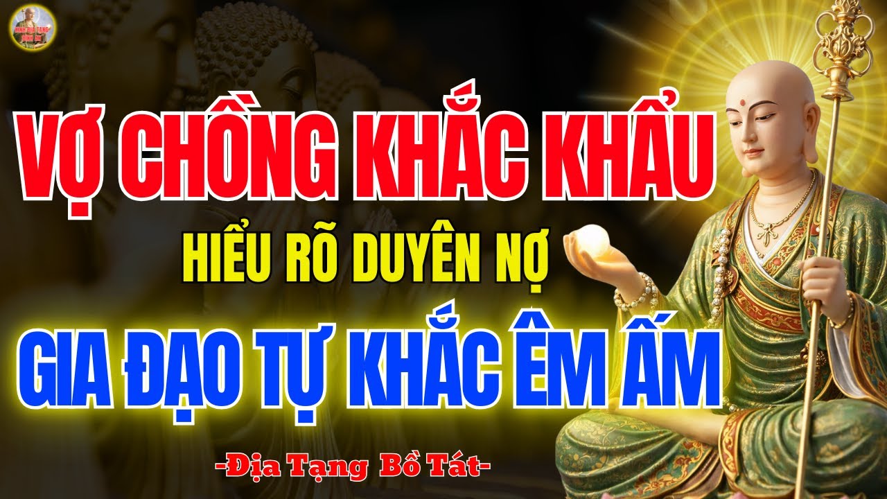 Kinh Địa Tạng Khai Thị 🙏 Vì Sao Vợ Chồng Hay Khắc Khẩu Và Cách Quay Về Nhân Quả