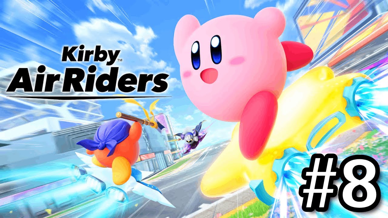 Снова в путь | Kirby Air Riders, эпизод 8
