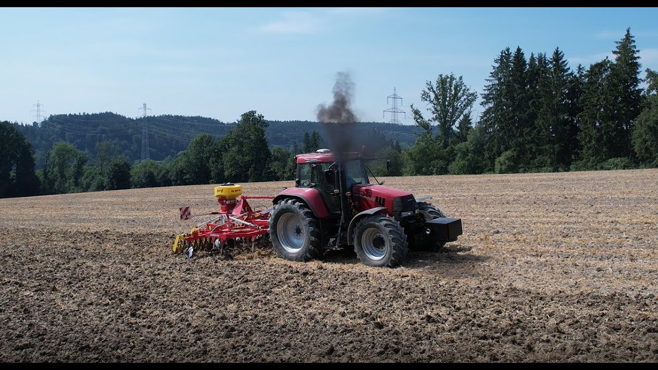 Case CVX 170 beim grubbern 🔥💪🔥 #CASE #PÖTTINGER