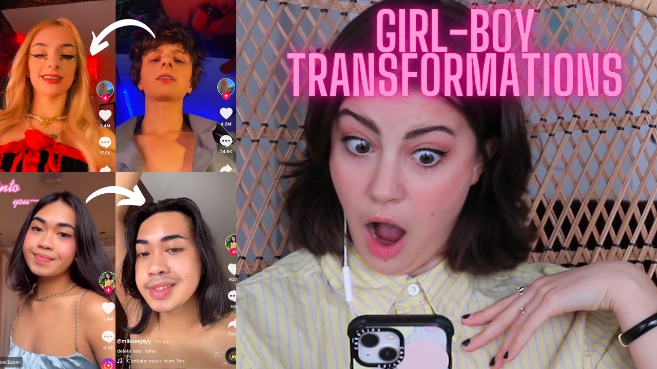 reacting to HOT genderfluid tiktok thirst traps 🥵