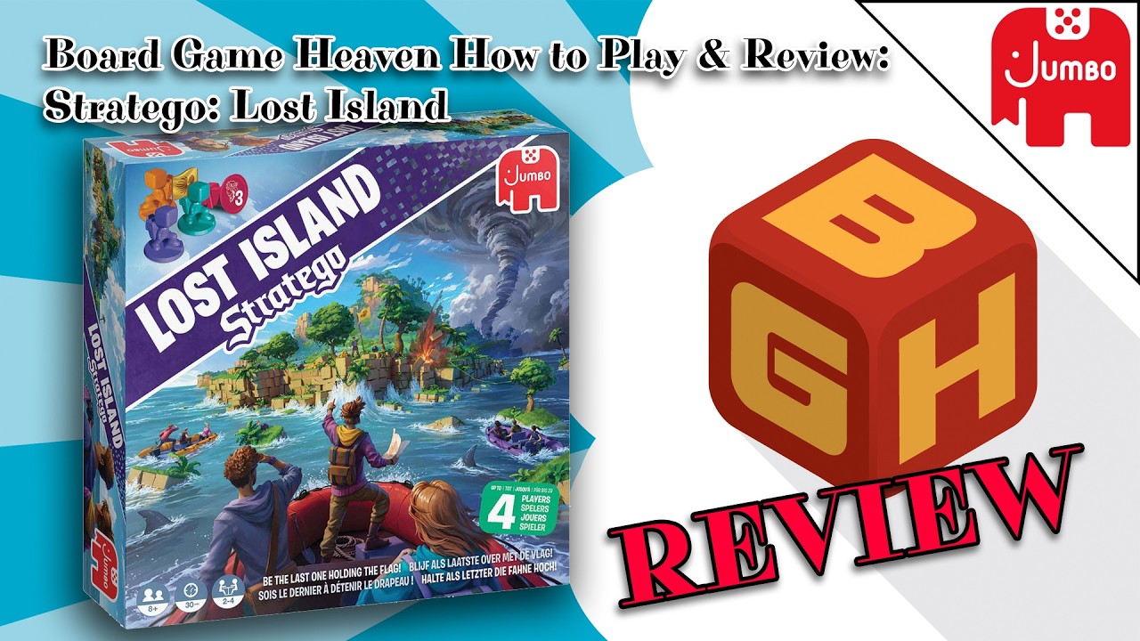 Board Game Heaven How To Play & Review 268: Stratego: Lost Island (Jumbo)