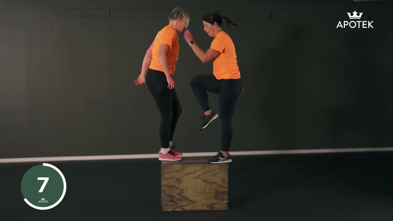 Vecka 3 HEMMATRÄNING: Kickstart med Kalla