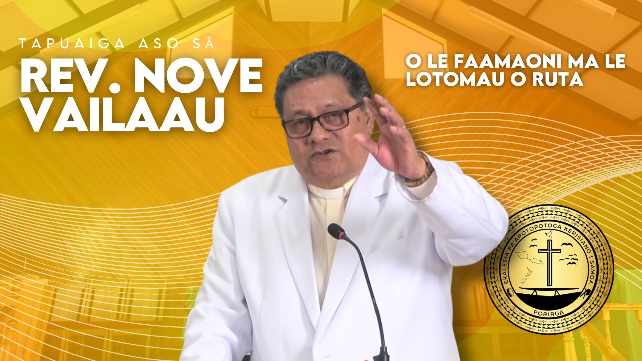 LAUGA - Sauniga Lotu Fa'amanatuga 8th February 2026 (O LE FA'AMAONI MA LE LOTOMAU O RUTA)